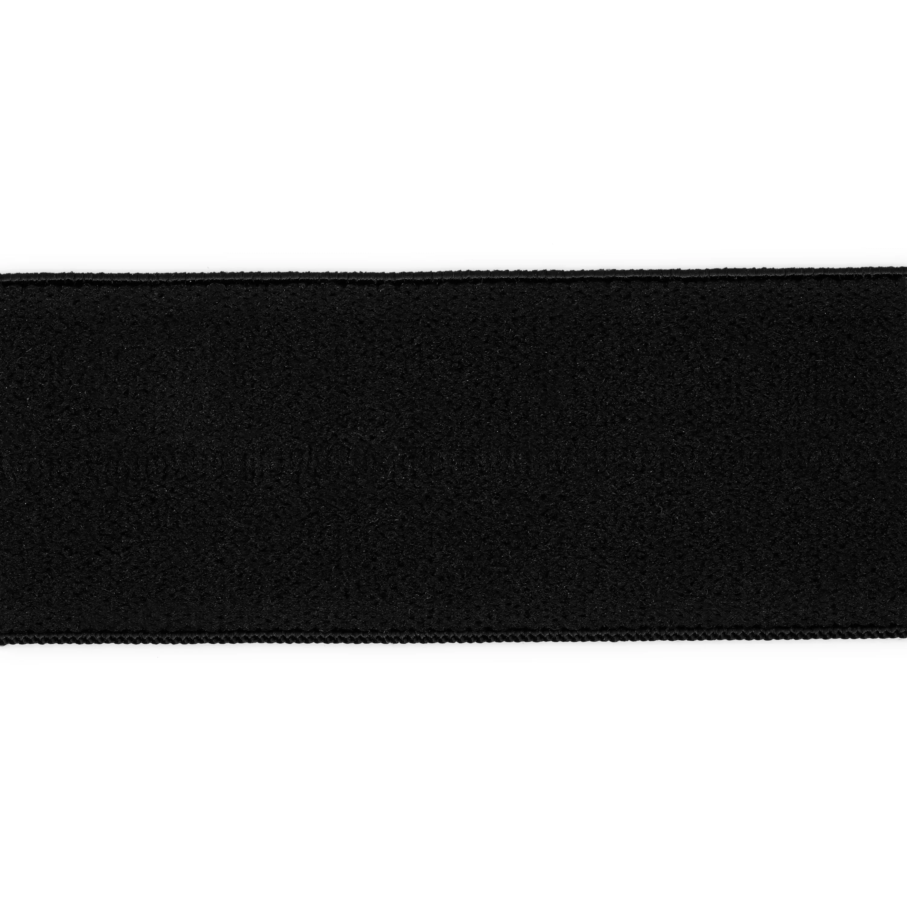 1" Fold-Over Elastic, Black, 7 yd