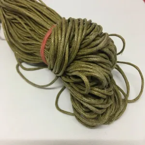 2mm Wax Cotton (5m) - Khaki