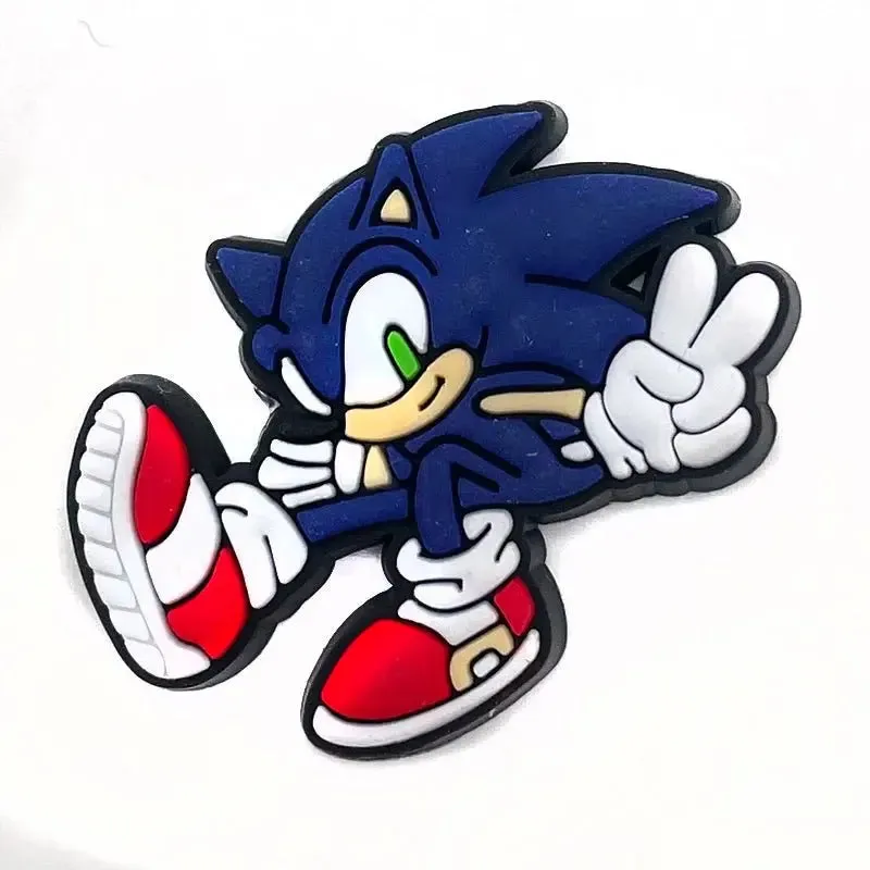 Cute Cartoon Game Character Shoe Charms - Perfect Sandal Accessories for Kids and Girls - Great for Parties and Gifts