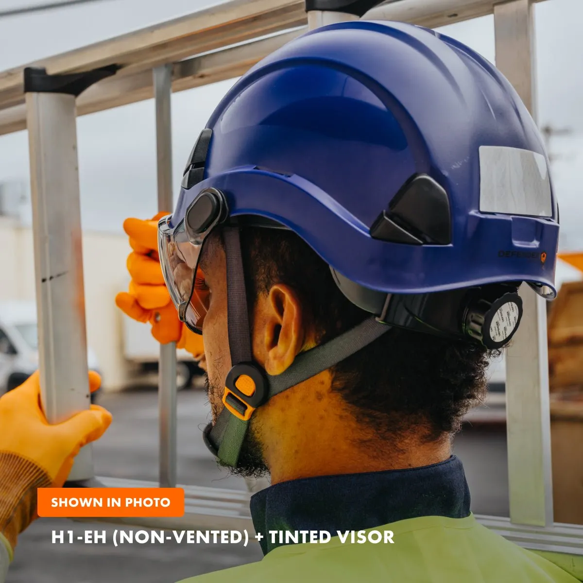 H1-CH (Vented)   Clear Visor
