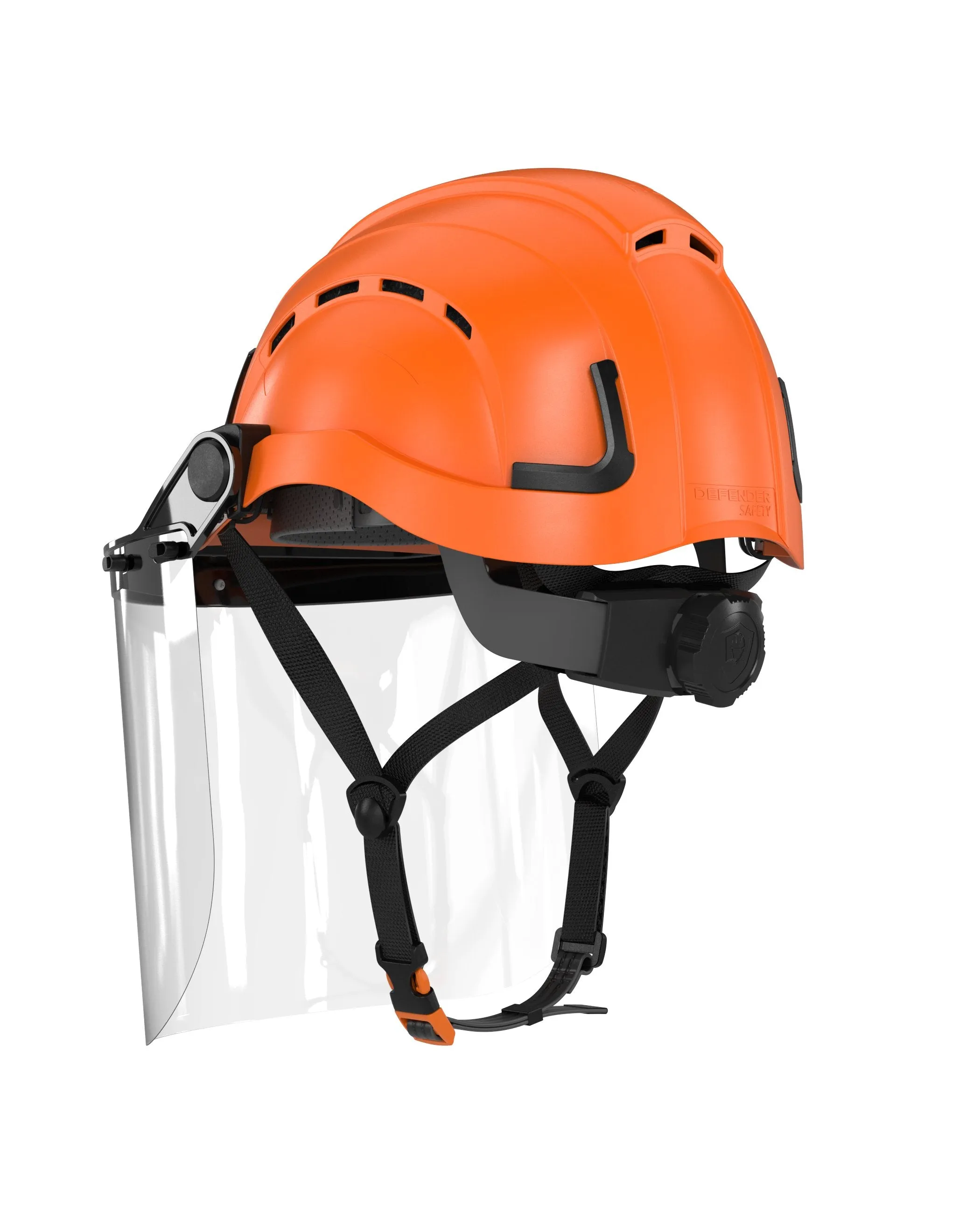 H2-CH (Vented) Clear Face Shield Kit