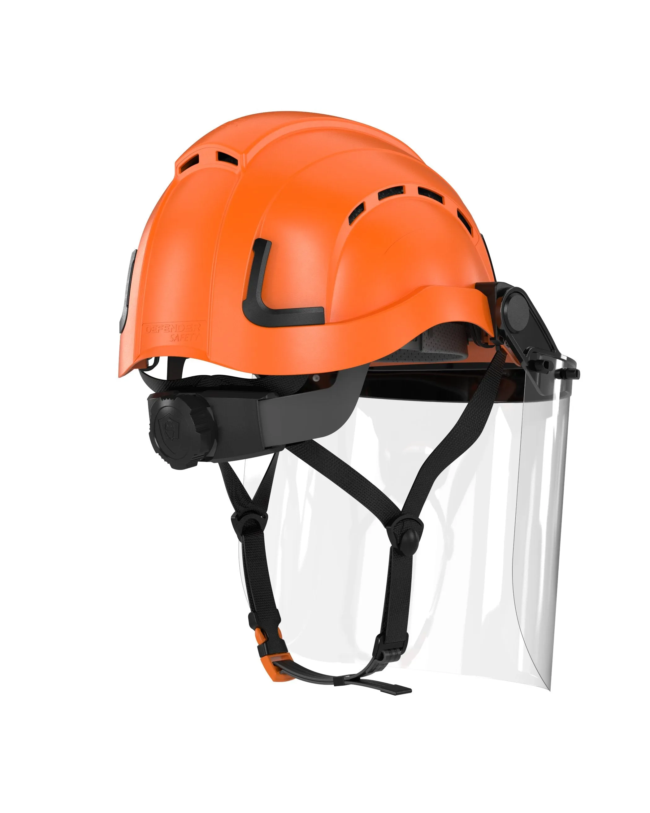 H2-CH (Vented) Clear Face Shield Kit
