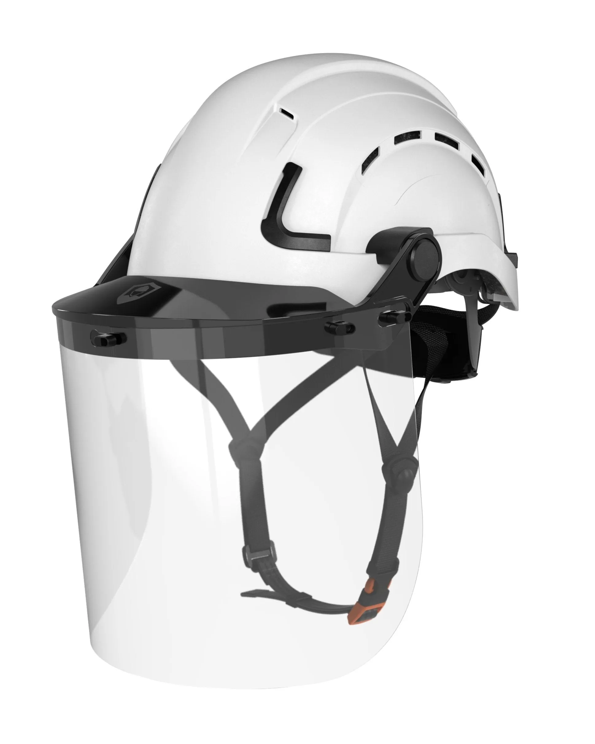 H2-CH (Vented) Clear Face Shield Kit