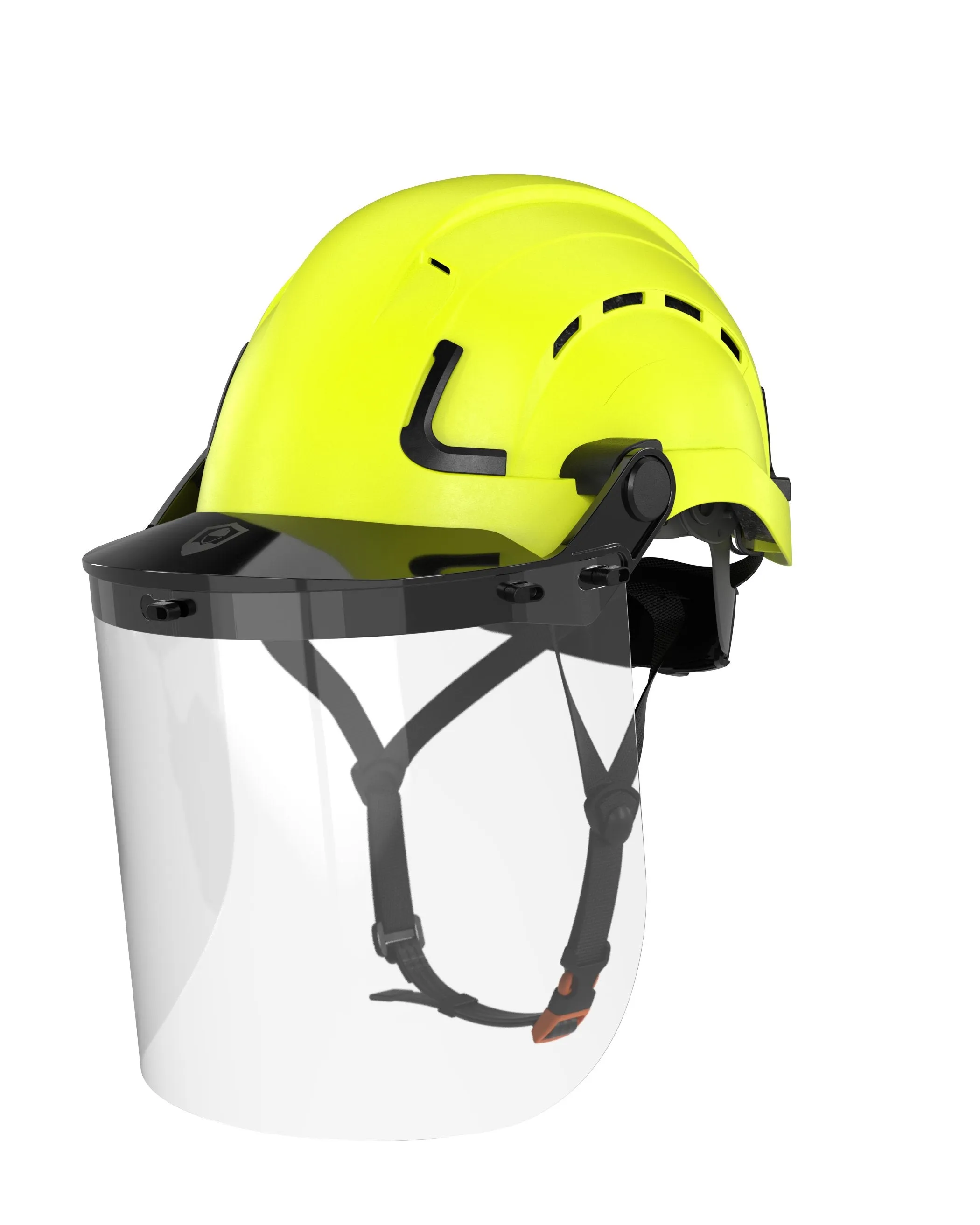 H2-CH (Vented) Clear Face Shield Kit
