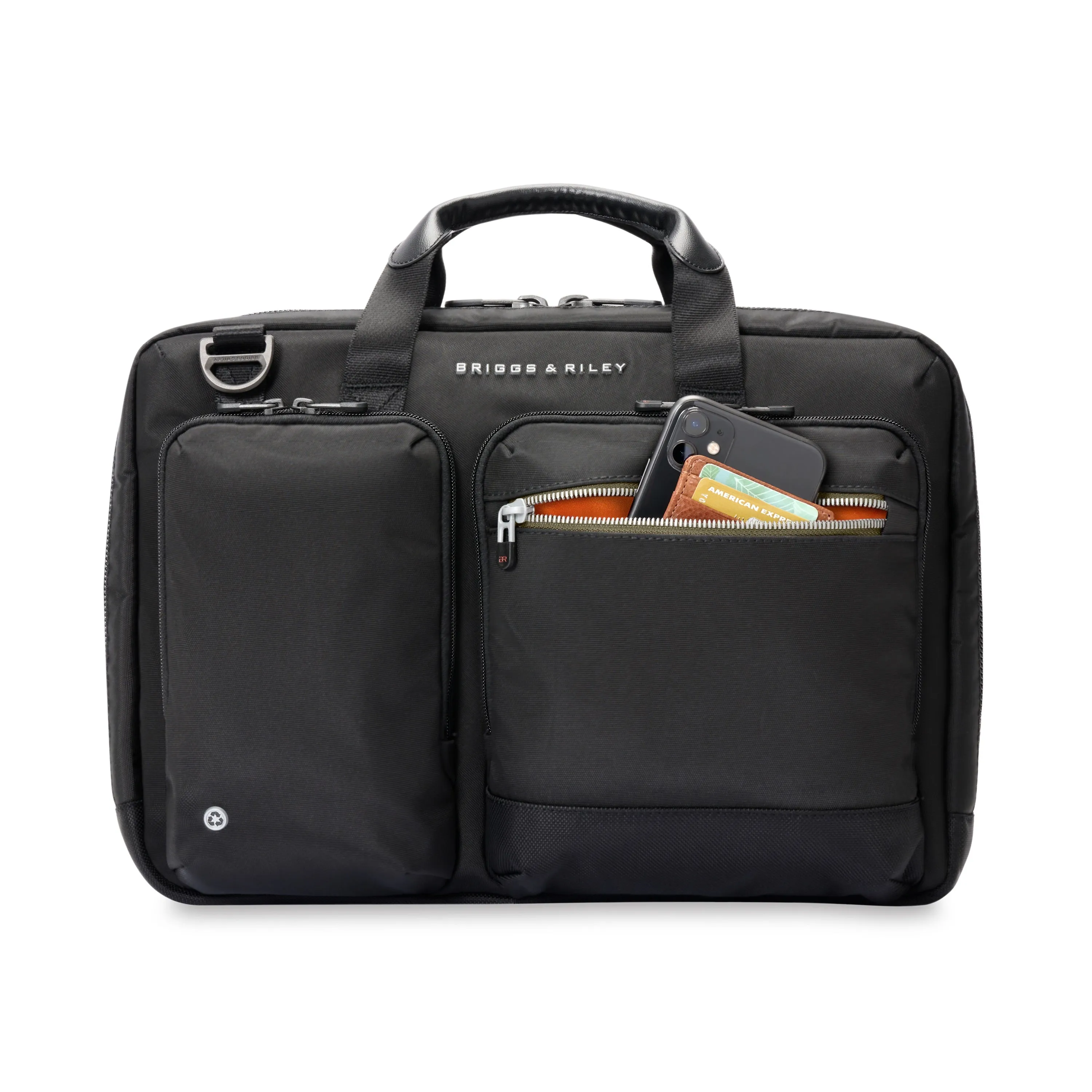 HTA Slim Expandable Black Brief