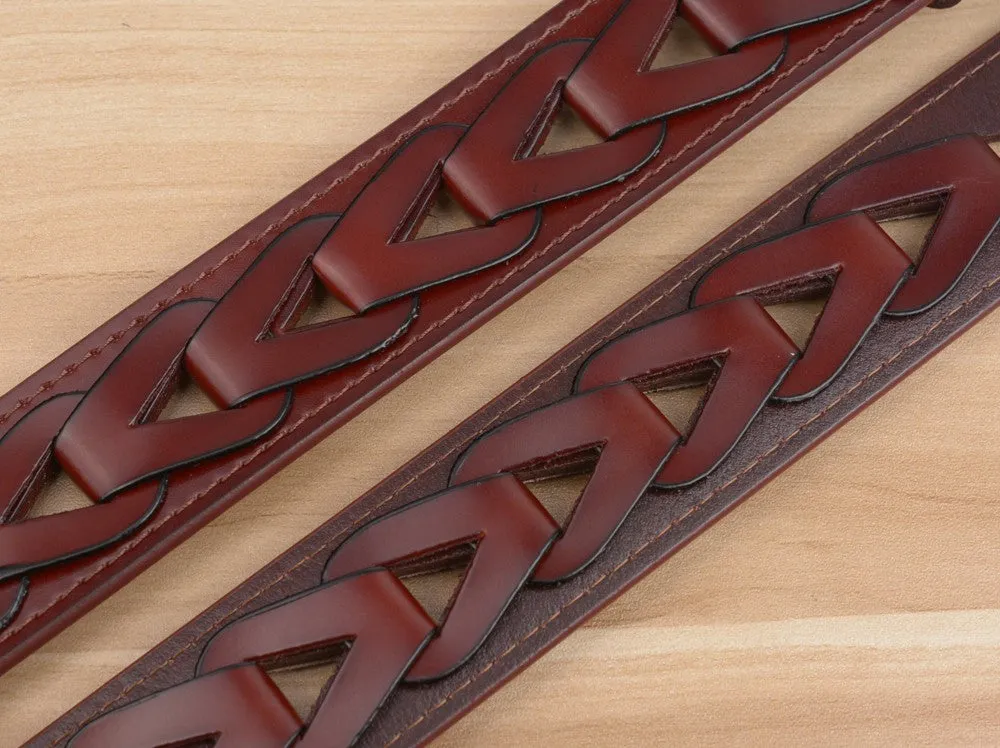 Men Chained Style Leather Belt